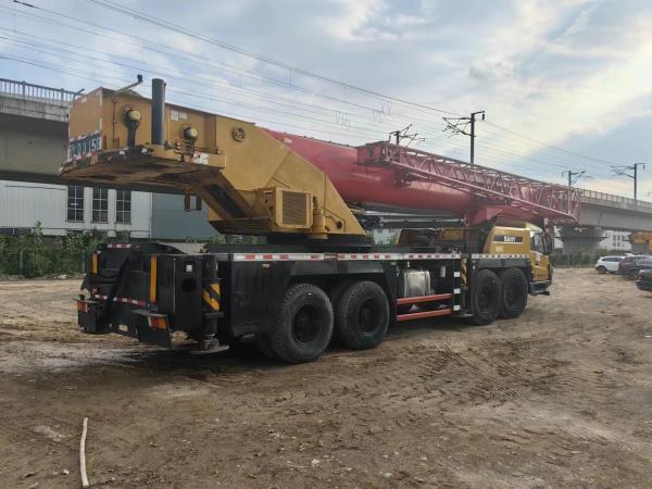 Crane pliante 2017 Sy 80t pour camions Crane mobile Crane d'occasion pour votre entreprise