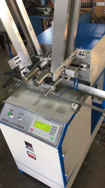 Blue Grey Automatic Bobbin Winder Machine Iron Aluminum High Precision