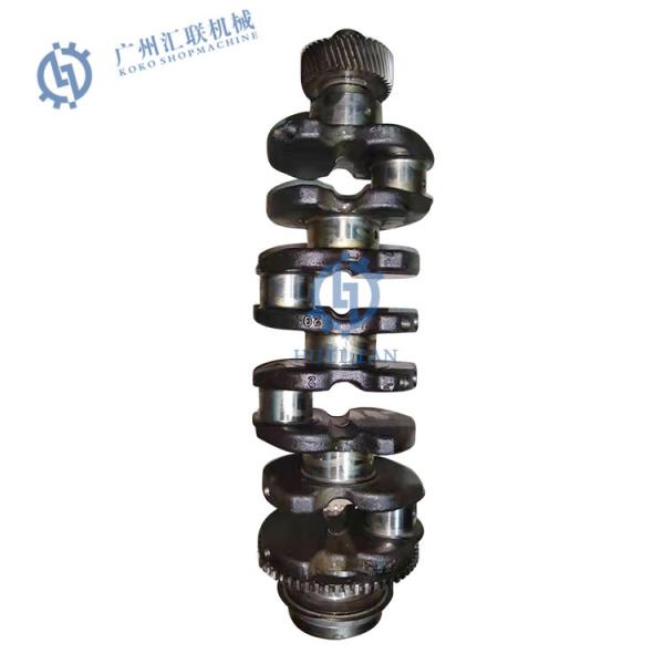 Excavator Parts Crawler Diesel Engine Pump Parts 4JJ1 Diesel Engine Crankshaft