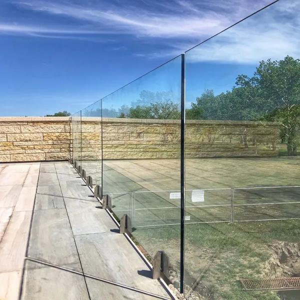 Clear Float PVB Film Laminated Glass Wall Panels 0.38mm 0.76mm 1.14mm 1.52mm Laminated Building Glass for Window / Door / Railing / Balustrade