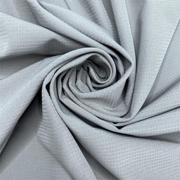 Waffle Four Side Elastic 75D+40D*100D+40D Soft Handfeel Fabric