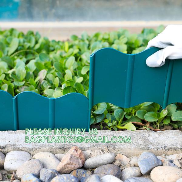 Metal Fence, Plastic Fence, Wooden Fence, Lawn Edging Border Outdoor Garden Fence Panels Decorative Plastic Fencing