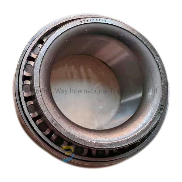 Rolamento da roda dianteira Rolamento 33216X2-1 para camião de descarga Shacman F3000 Parte sobressalente 33216X2-1
