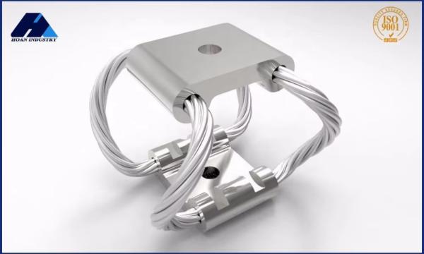 GR6-67A-A Wire Rope Vibration Isolator for Industrial Machinery