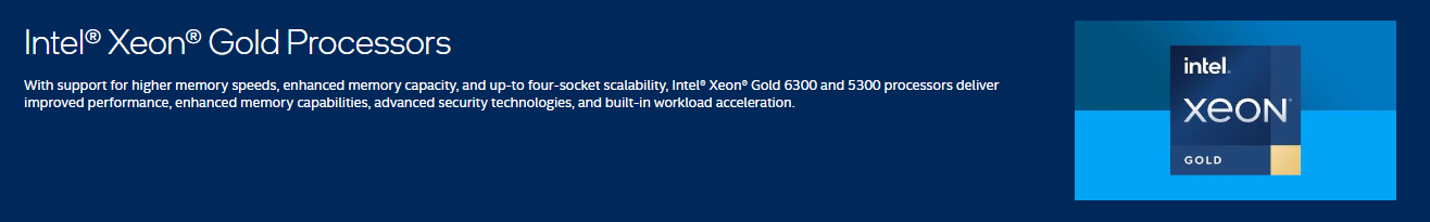Поколение ядра процессора 2.4GHz 24 C.P.U. золота 6336Y INTEL Xeon 3-ее