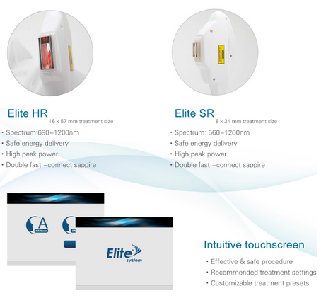 Máquina profesional de la luz IPL RF de E, pantalla táctil multifuncional de la máquina del cuidado de piel