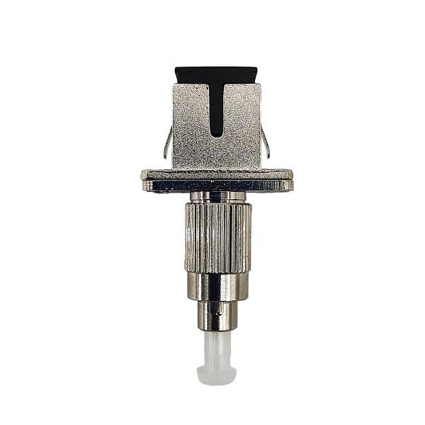 SC Female to FC Male UPC Singlemode Fiber Optic Hybrid Adapter Metal Converter