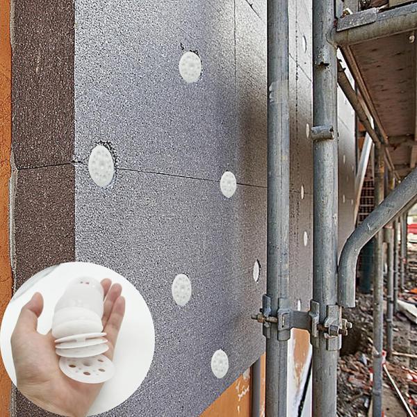 Des lave-linge isolants en plastique standard avec une excellente résistance chimique et une épaisseur de 0,5 mm