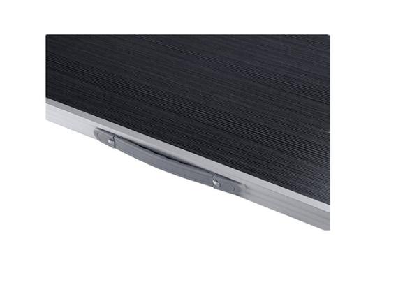 MDF Plate Aluminum Polywood Garden Table With Fire Resistant