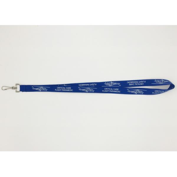 2.0 CM Silk-screen printed Polyester lanyards with any color and any Custom Logo printing
