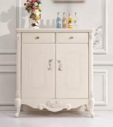 luxury French style wooden shoe cabinet furniture