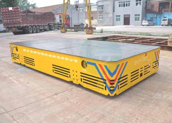 Precast concrete factory use mold cart for heacy material transporting from bay to bay
