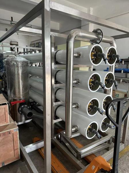 Morui Auto Control Reverse Osmosis Plant 20m3 Per Hour 30 kW Commercial RO System for Water Purification