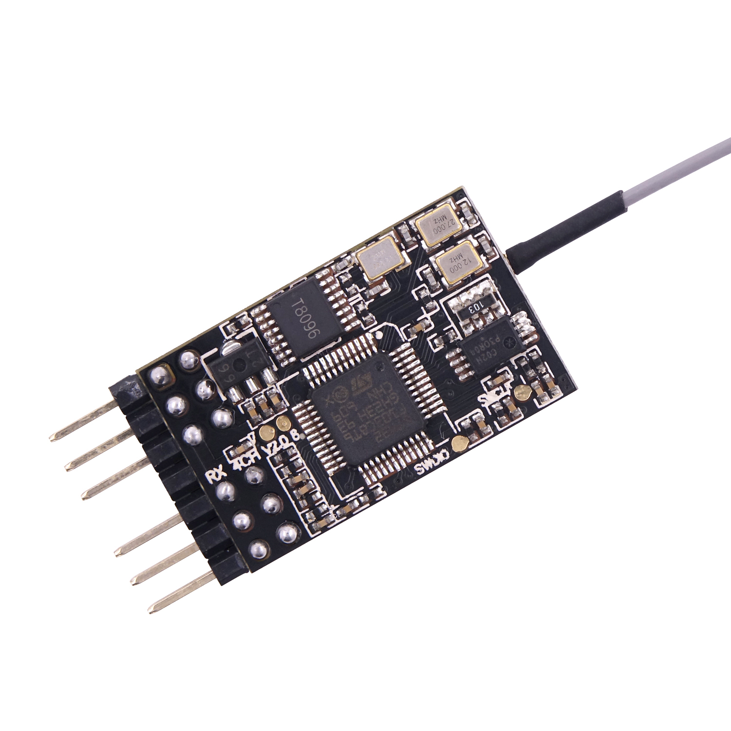 Hot Sales Light Weight Easy Used 2.4Ghz 4CH RX RFS04F Mini FASST Futaba Receiver RC Aircraft Fixed Wing Parts