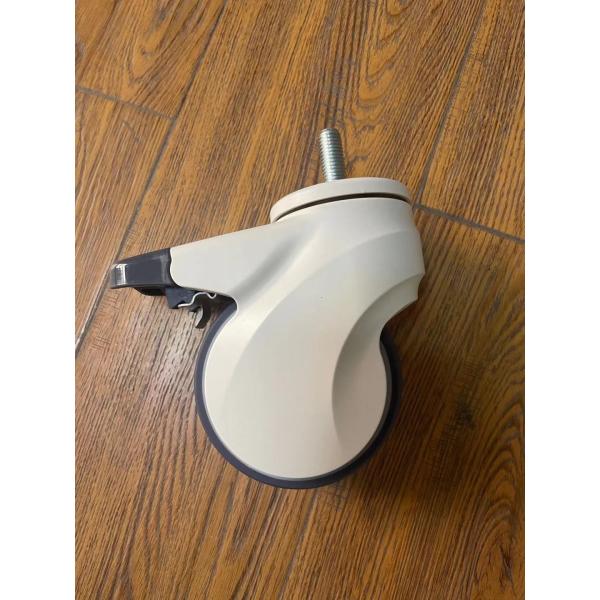 5 стержень потока дюйма 100mm приспосабливая медицинский ABS TPR колес рицинуса