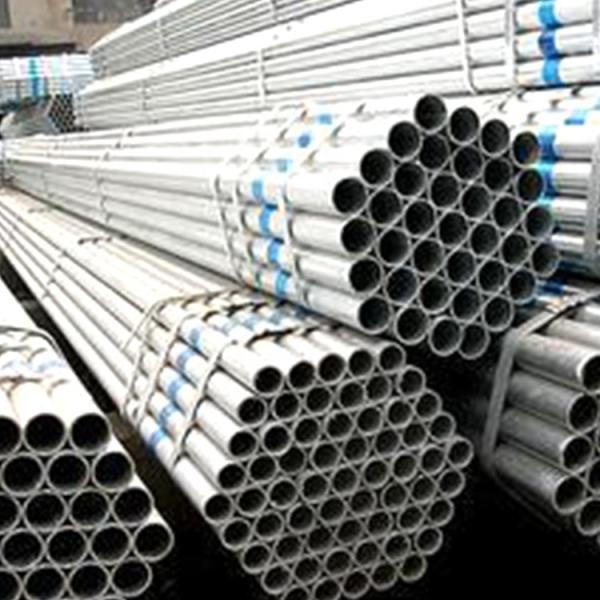 Hot-dip galvanized round steel pipe for construction