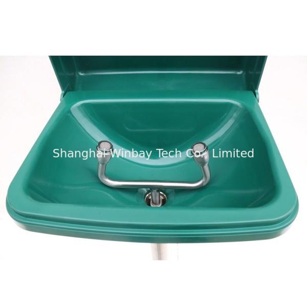 Anti-corrosion Wall-mounted ABS-cover ABS basin eye washer working place eyewash station Auto open and close