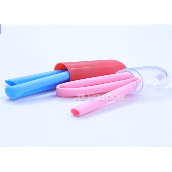 Folding Telescopic Rubber Bendy Straws 100% Food Grade Silicone Great Hand Feeling