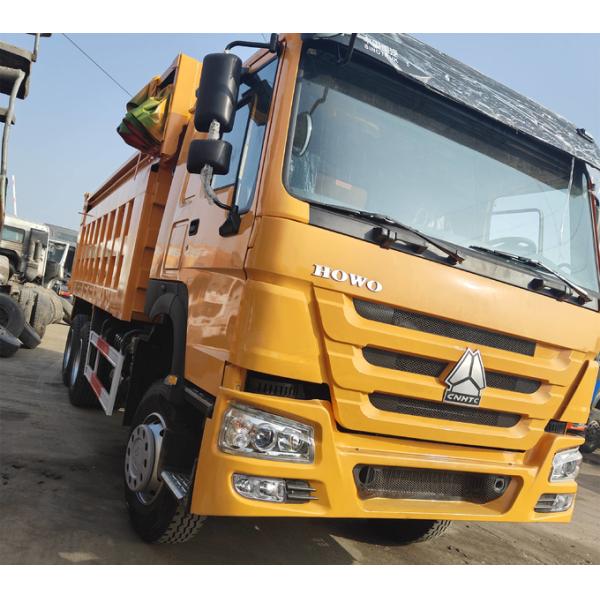 Sino Truck Dumper New Big Bucket 30 Tons 6*4 Howo Tipper With Cover New Tires Single Sleeper