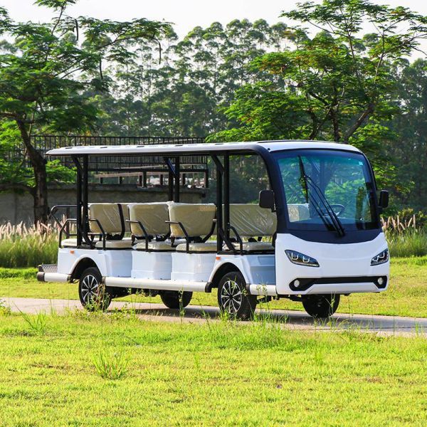 Battery Operated Electric Passenger Bus USA curties controller 350A