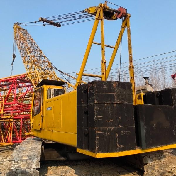 Safety SCC6500 650T Crawler Crane Used Sany Crawler Crane PLC System