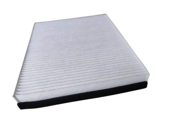 White Fabric With Sponge 1709013 1776360 Auto Cabin Filter For Ford 