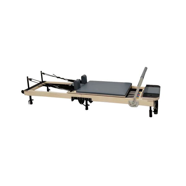Portable Foldable Maple Pilates Reformer U+PL015C with Quick Setup Frame