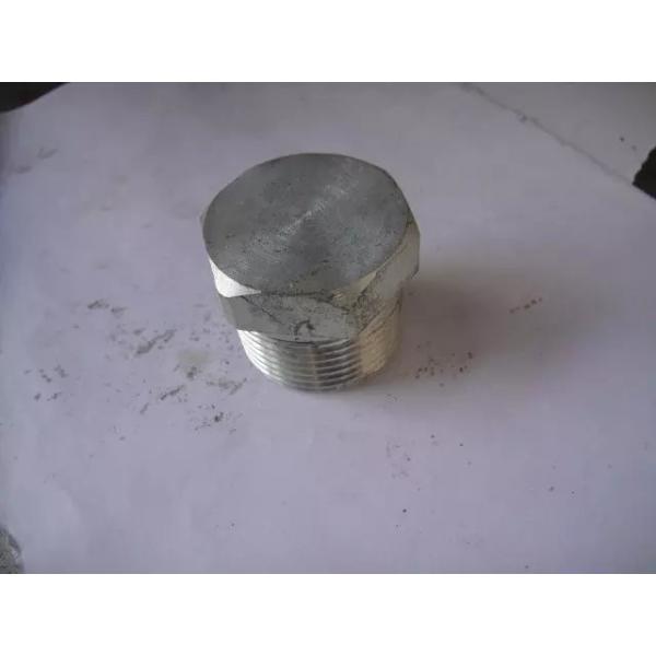 Stainless steel ASTM A182 F51 S31803 S32205 casting pipe fitting forged square hex head thread plug