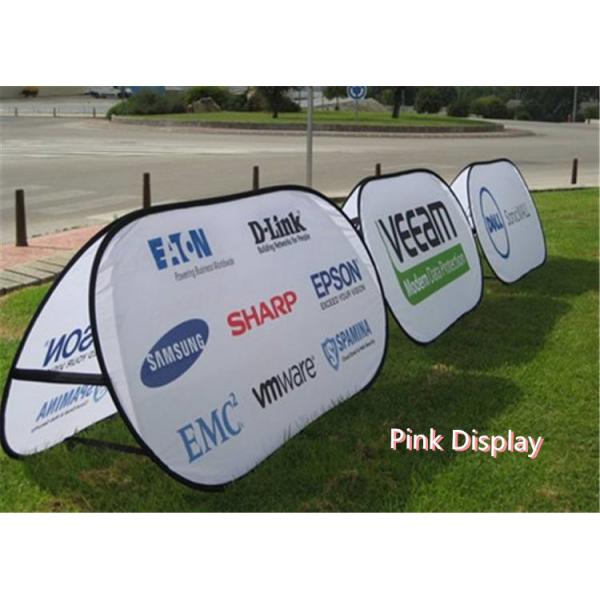 Charity Sports 100 Polyester Pop Up Banner Stand