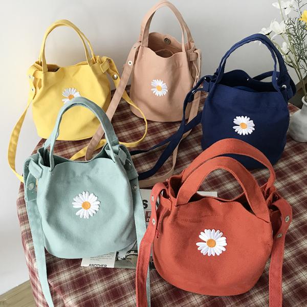 Customized Logo Accepted Eco Friendly Heavy Duty Canvas Shopping Tote Bag with Pocket