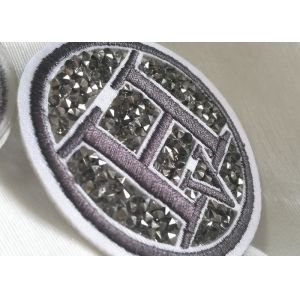 Творческие резиновые заплаты логотипа 3Д, Вашабле ярлыки одежды ПВК ткани