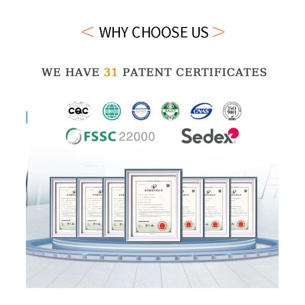 1.5kw SS Waffle Basket Ligne de production Wafer Biscuit Machine