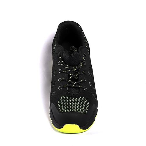 Fashion Fly Knit Safety Shoes Metal Eyelets Men Safety Shoes