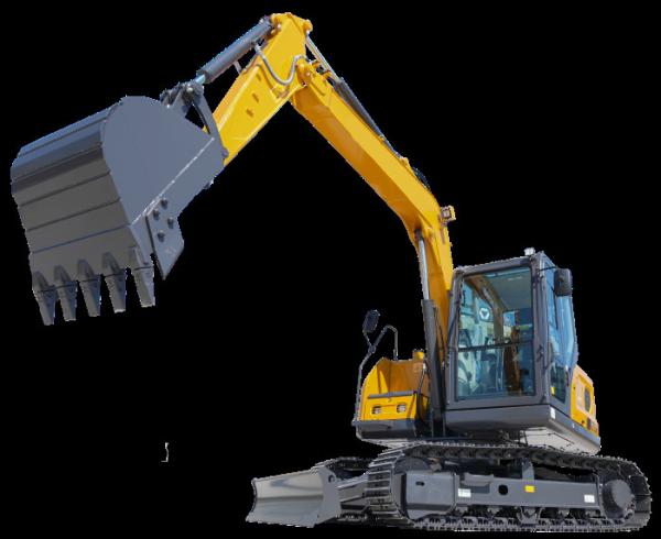 XCMG XE75GH Hydraulic Crawler Excavator For Municipal Engineering