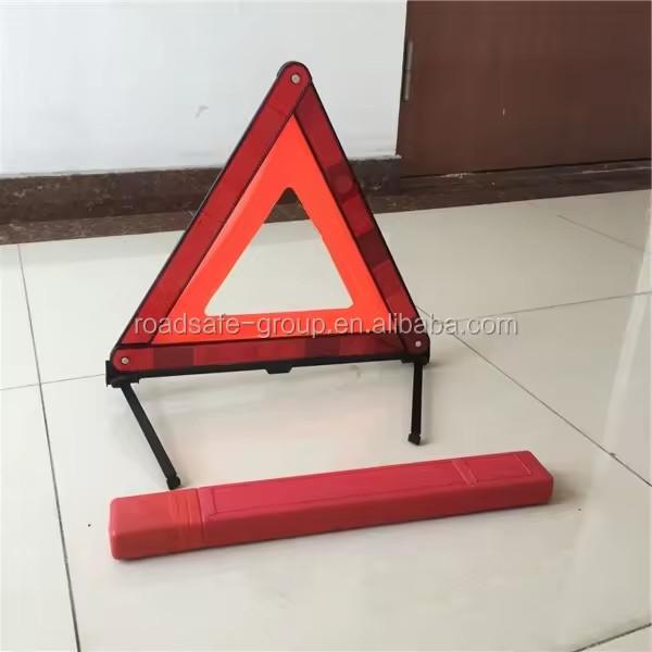 43 X 43 X 43cm ABS Car Warning Triangle Reflective  Road Safety Triangles