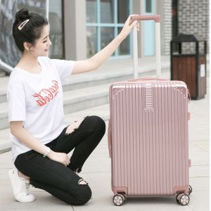 21520 Diamond Style Aluminum Frame Suitcase with TSA Customs Lock Aluminum-Magnesium Alloy and Silent Universal Wheels