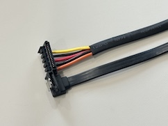 SATA 15Pin Power Connector Y Splitter Cable – 1 to 2 Female Electrical Wire Harness for HDD / SSD / Server Power Distribution
