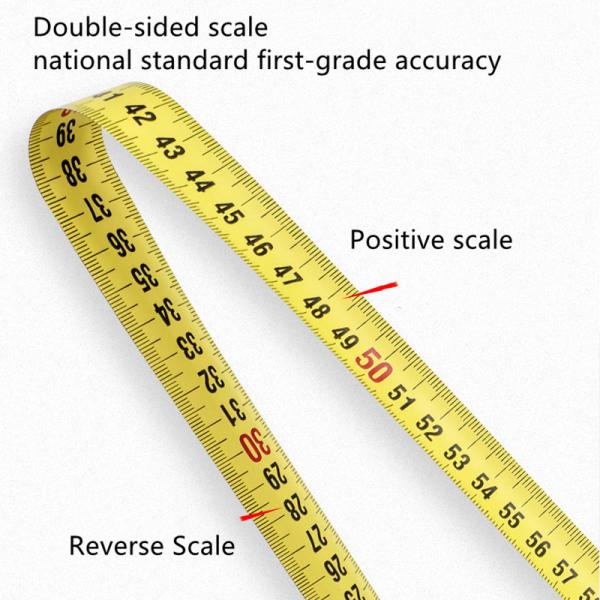 Tape d'acier sur mesure à trois freins avec fonction de verrouillage