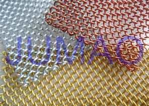 Customized Size Metal Mesh Curtains High Strength Interior Partition Solutions