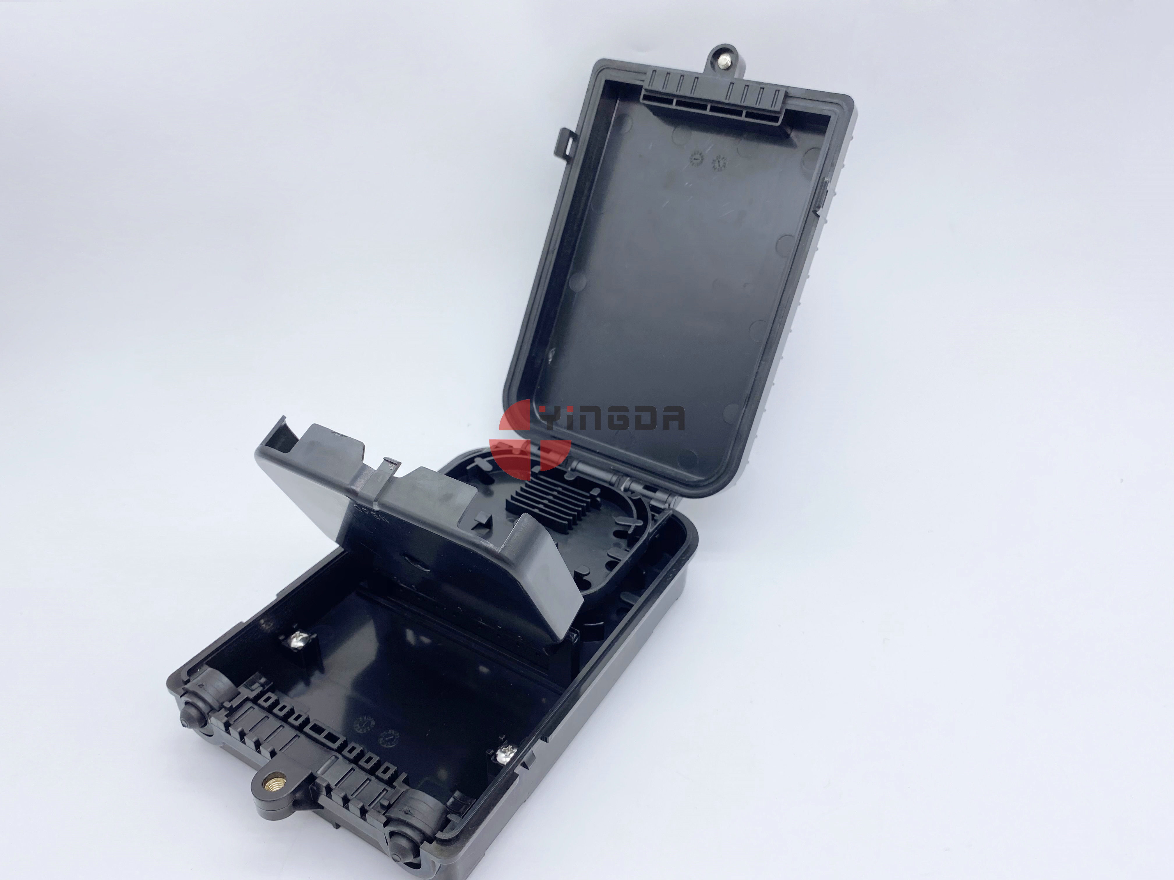 Коробка прекращения на открытом воздухе 12 Splitter ядра IP65 1x8 оптически