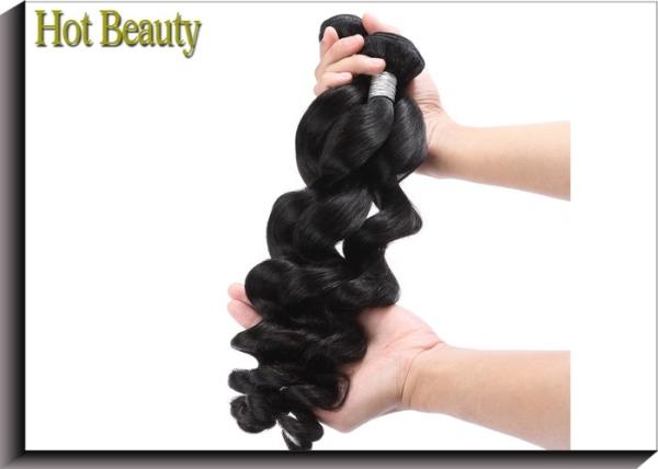 High Density Original Virgin Human Hair Natural Wave Double Machine Weft 10'' - 30''