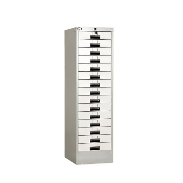 15 Drawers Metal Storage Knock Down Steel Drawer Filing Cabinet