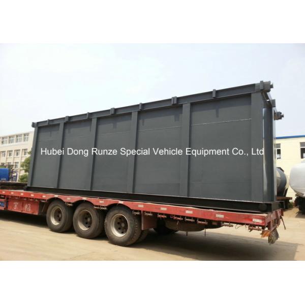 Skid Mounted 70000L Acid Storage Tank Steel Lined PE For Oilfield Storage
