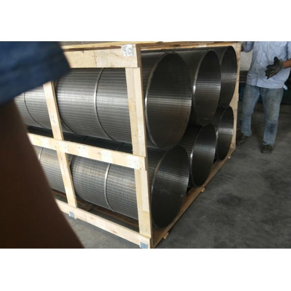 Провода клина нержавеющей стали 304 водоочистка цилиндра барабанчика экрана обратного роторная