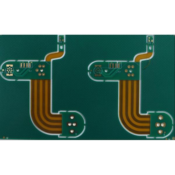 Custom Green Solder Mask Rigid Flex PCB Prototype& Mass Production for Wearable Devices