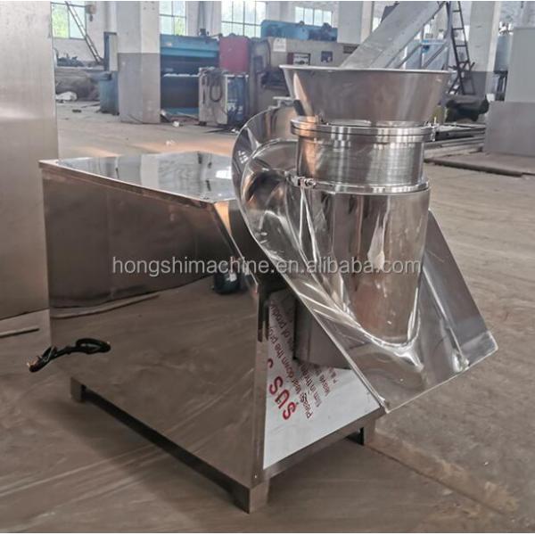 Chicken Essence Granlues Making Machine , Rotary Drum Wet Powder Extruding Granulator Machine
