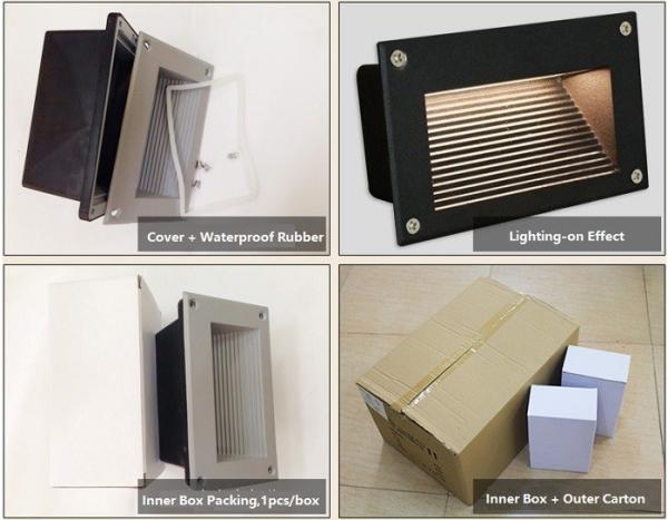 Outdoor Wall Mounted LED Corner Lights LED Corner Wall Lights 1W 3W 5W 7W