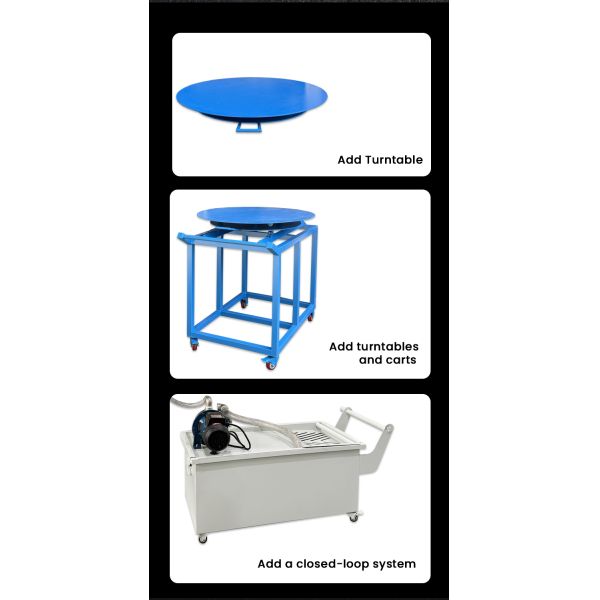 Stainless Steel Wet Sandblasting Machine Customized CE