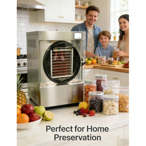 4-10kg Capacity Home Freeze Dryer Medium Freeze Drying Machine
