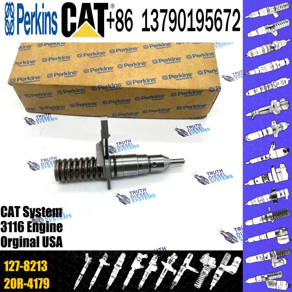3116 3126 Injetor de combustível diesel 127-8213 1278213 Injetor de combustível com bocal para motor diesel Caterpillar
